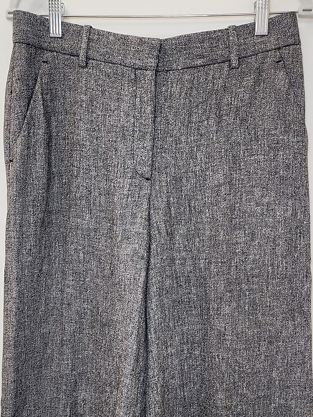 Theory Sedeia vest and matching trouser set structured gray Size 6 - Picture 12 of 16